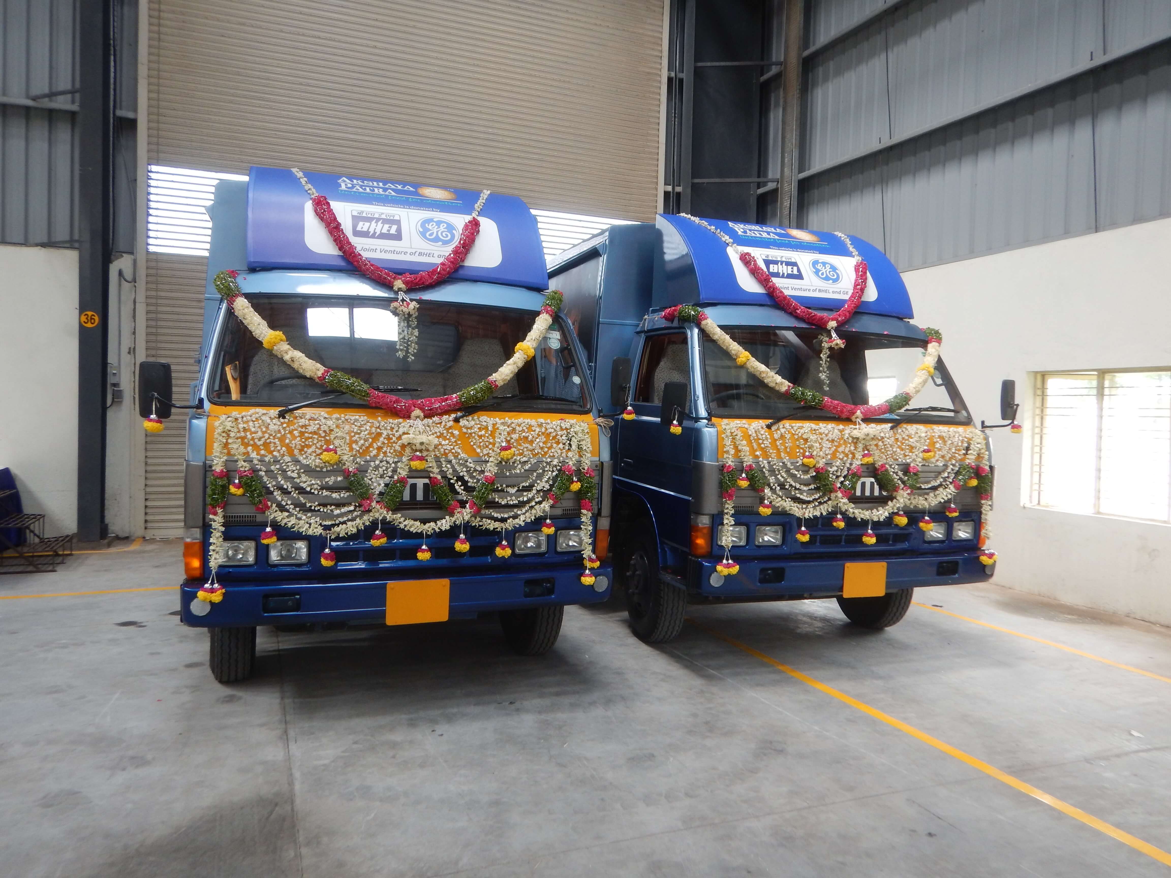 BGGTS CSR Akshayapatra vehicle 1