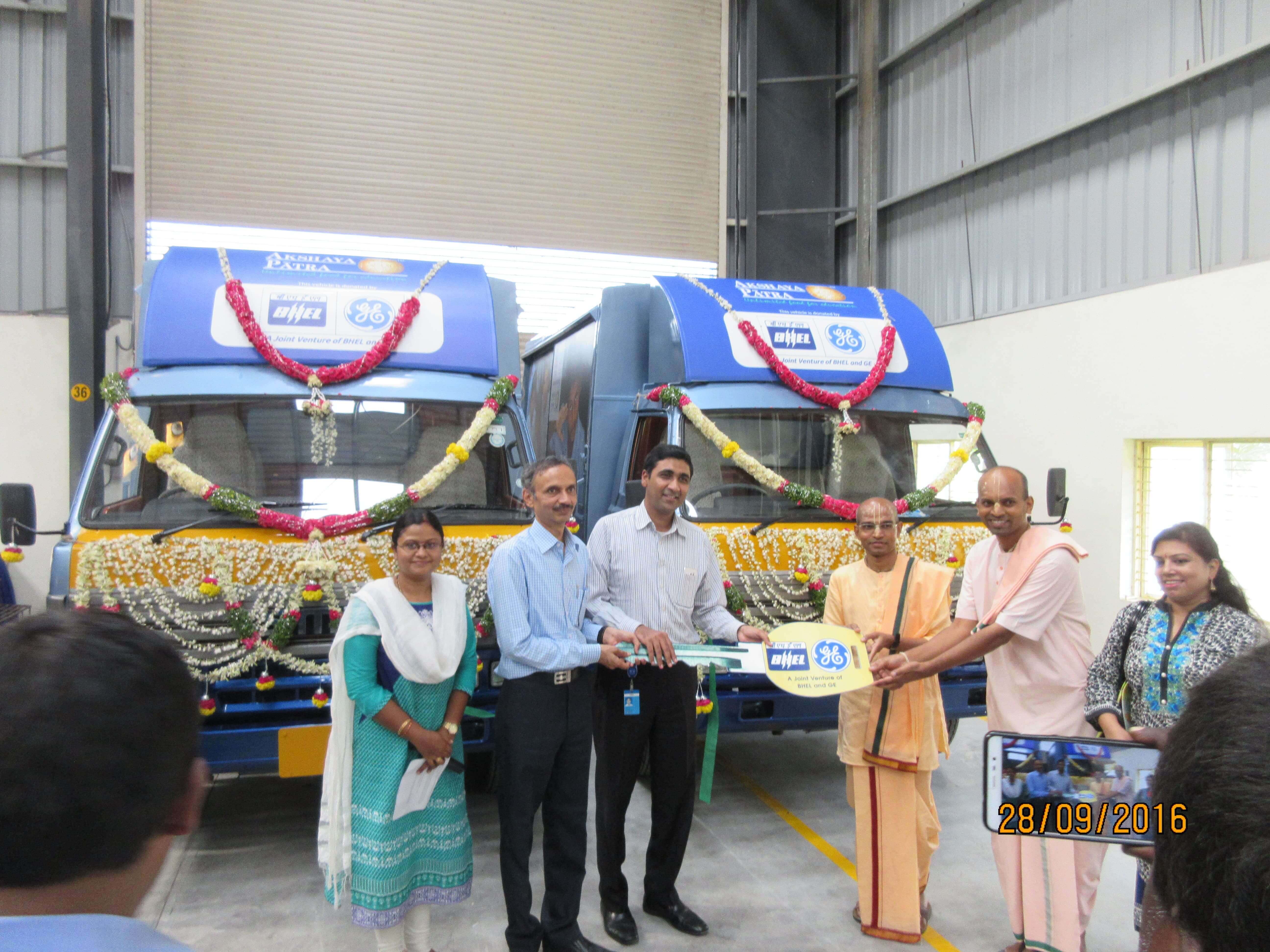 BGGTS CSR Akshayapatra vehicle 2