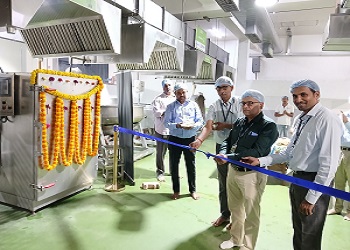 CSR Project Inaugurates New Kitchen Equipment at Narsingi Facility